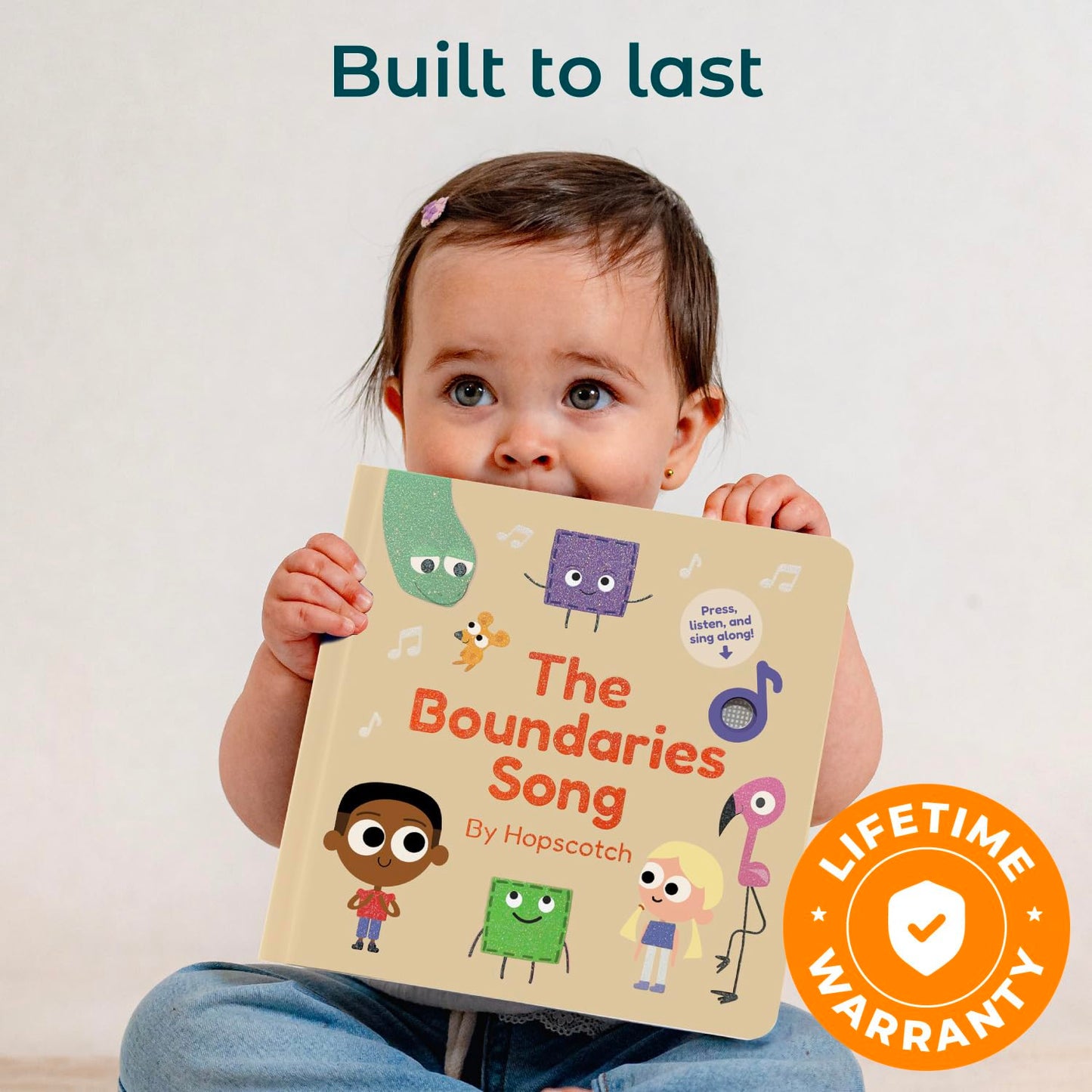 Cali's Books The Boundaries Song by Hopscotch – Feelings Musical Book for Toddlers 1-3
