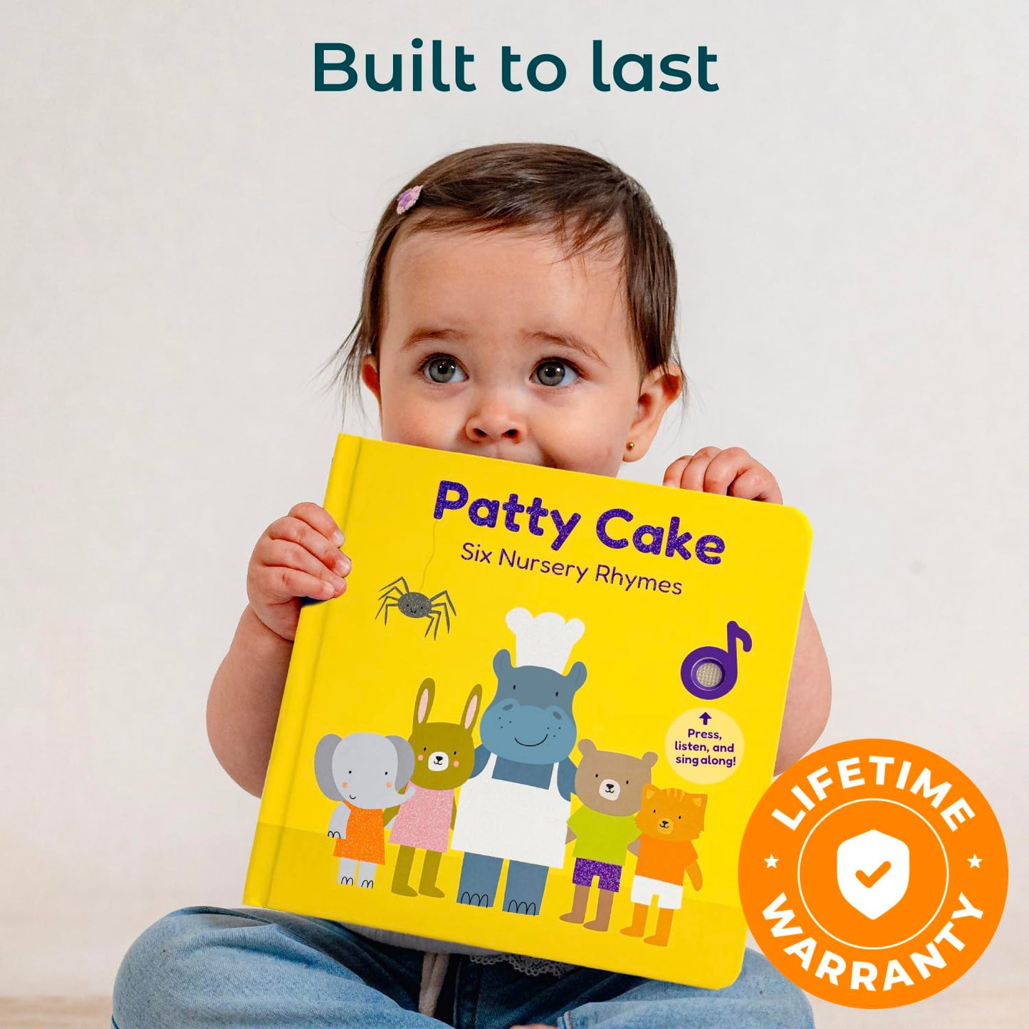 Cali's Books Patty Cake Nursery Rhymes — Interactive Sound Book for Toddlers 1–3