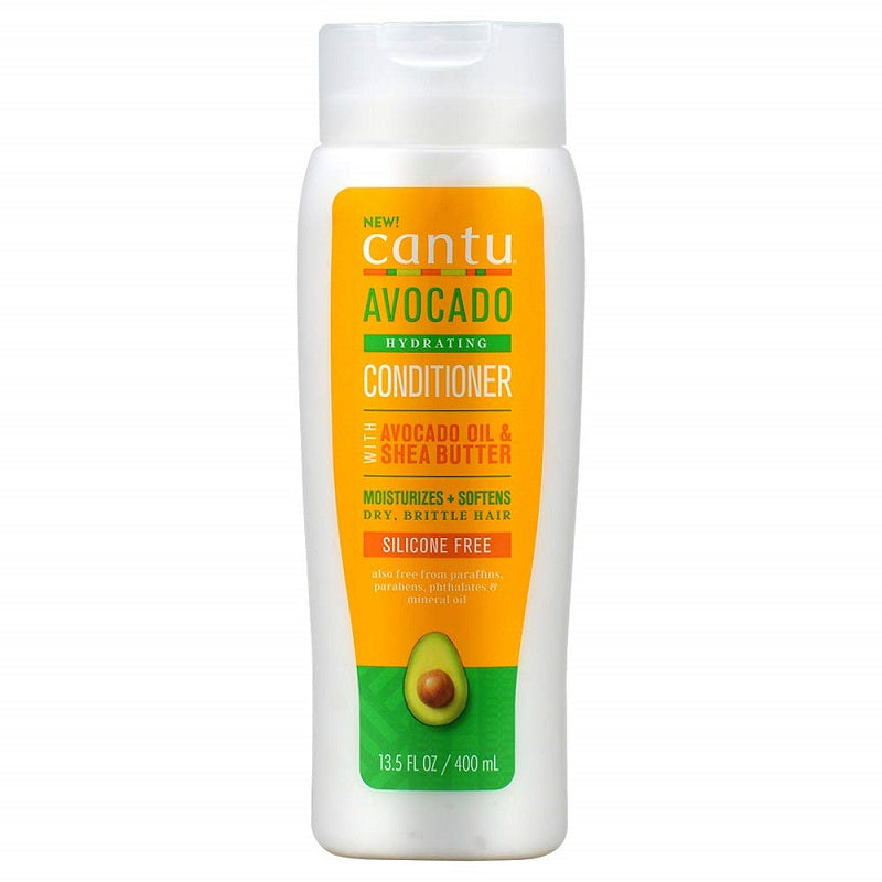 Cantu Avocado Conditioner 13.5 oz / 400 ml - For Dry, Curly, Coily & Wavy Hair