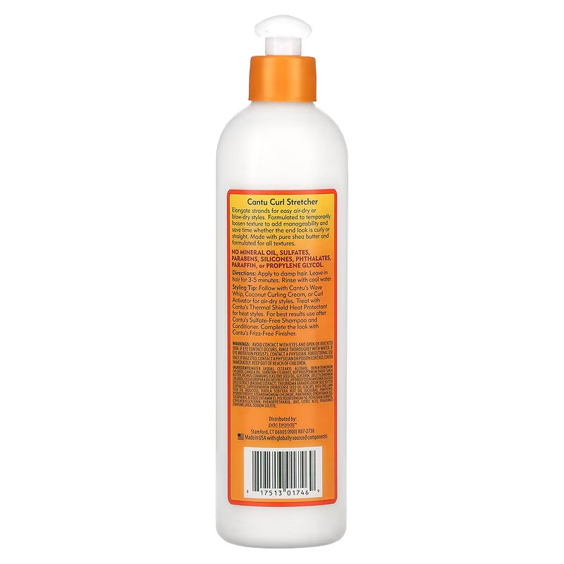 Cantu Curl Stretcher Cream Rinse 10 oz / 283 gm - For Natural Curls & Enhanced Styling