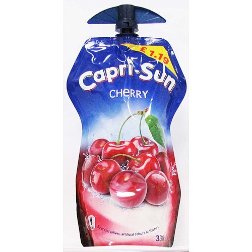 Capri-Sun Cherry 330ml Kids' Juice Drink 330ml (Case of 15)
