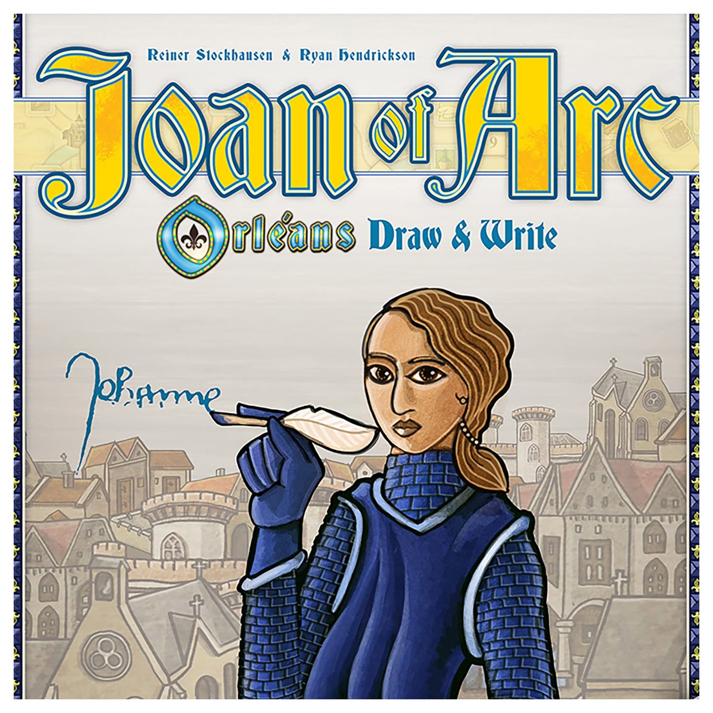 Capstone Games Joan of Arc: Orléans Draw & Write — 1–5 Players, 45 Min
