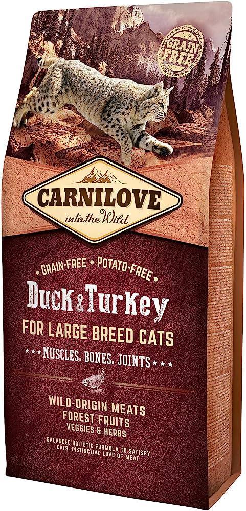 Carnilove Duck & Turkey Large Breed Dry Cat Food