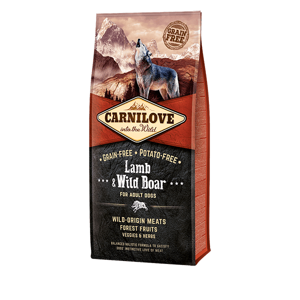 Carnilove Lamb & Wild Boar
Dry Dog Food