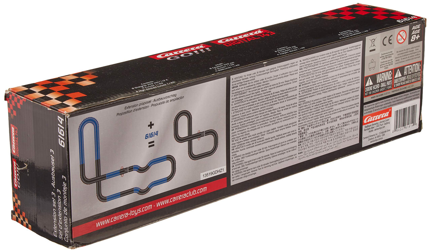 Carrera Extension Set 3 | go!!! 1:43 Scale Racing System