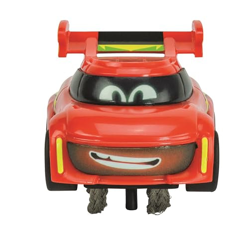 Carrera First Batwheels – Time for Action Slot Car Race Track with Spinners and Bam & Redbird Cars