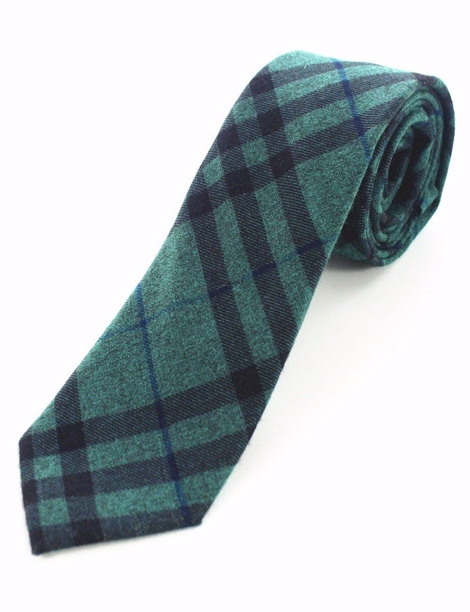 Cashmere Wool Tie Handmade Slim Neck Tie