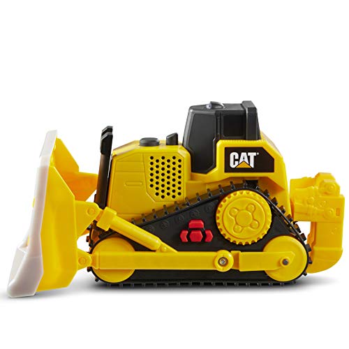 CAT Construction Toys: 10-Inch Bulldozer with Lights, Sounds & Movable Parts