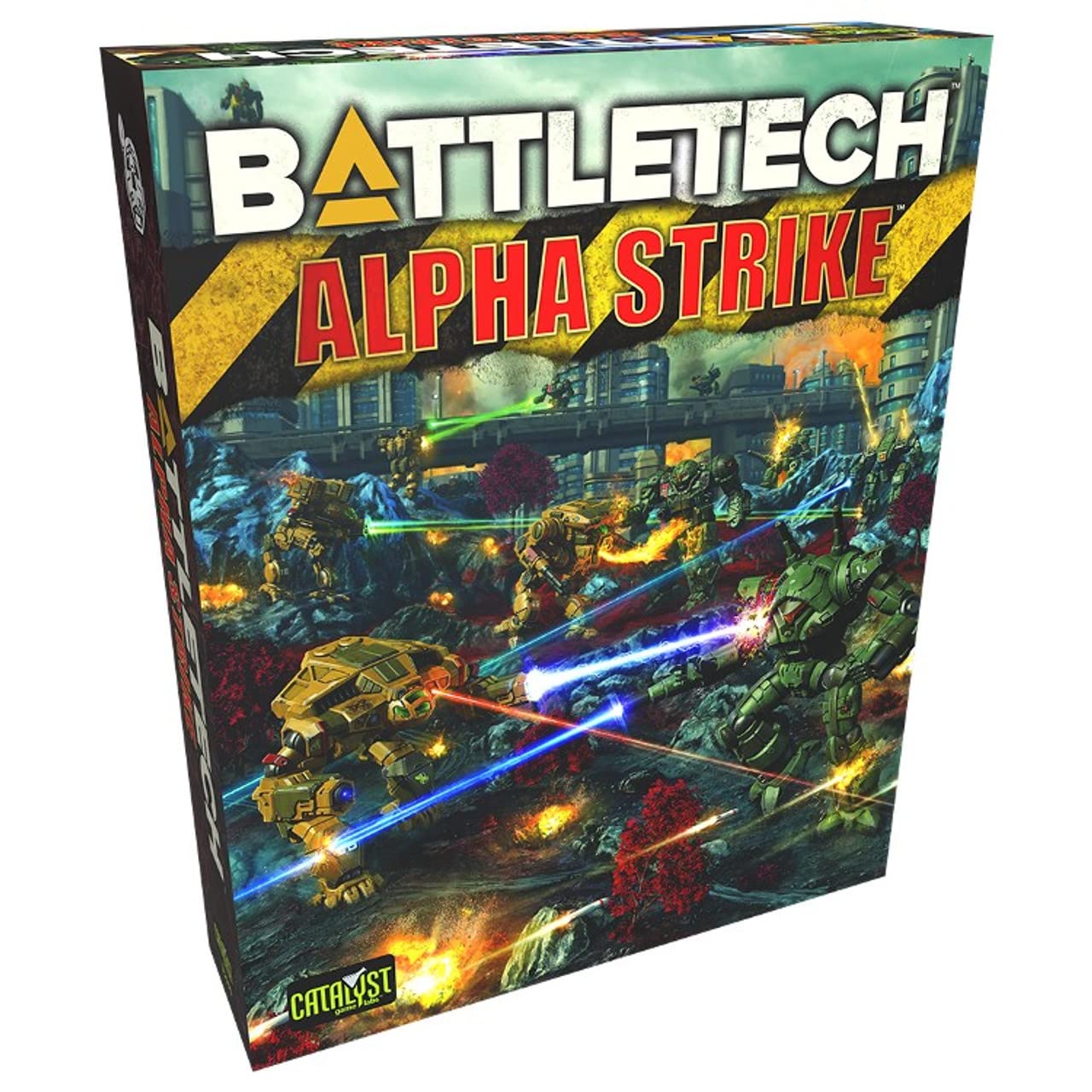 Catalyst Game Labs BattleTech Alpha Strike Box Set – Fast-Play Mech Starter, Brown