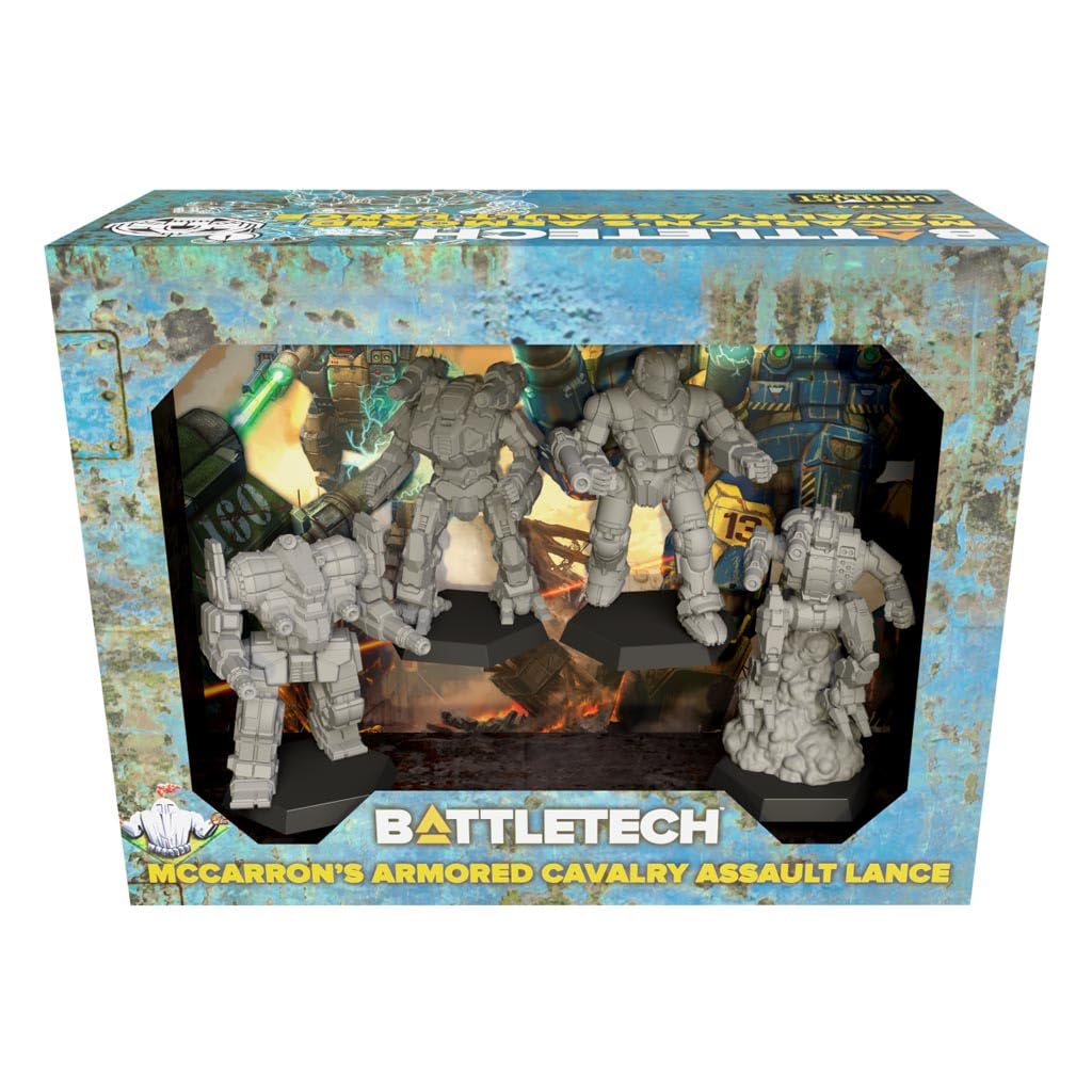 Catalyst Game Labs McCarron's Armored Cavalry Assault Lance – BattleTech ForcePack