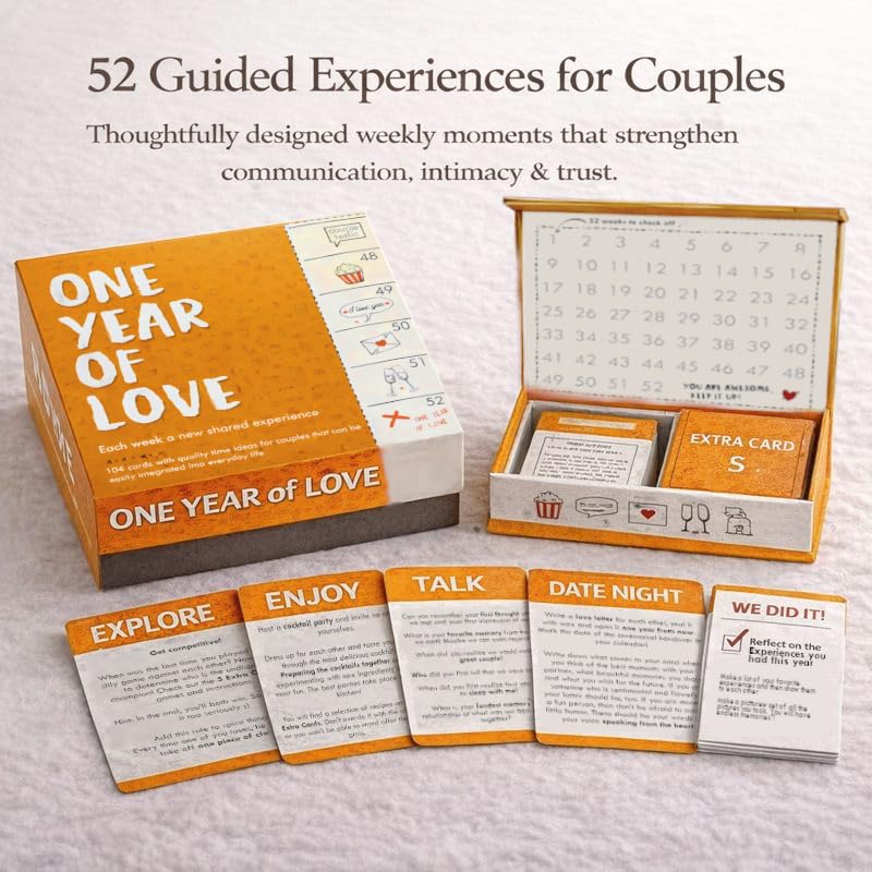 C + C FÜR PAARE One Year of Love – 52 Guided Experiences for Couples
