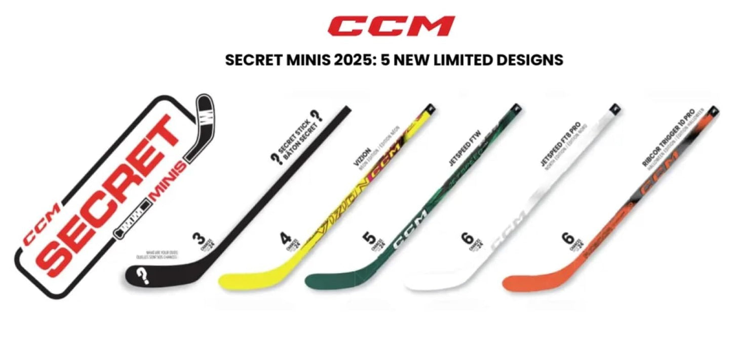CCM Secret Mini 2025 Hockey Stick (Right Hand) – 27" Composite Shaft