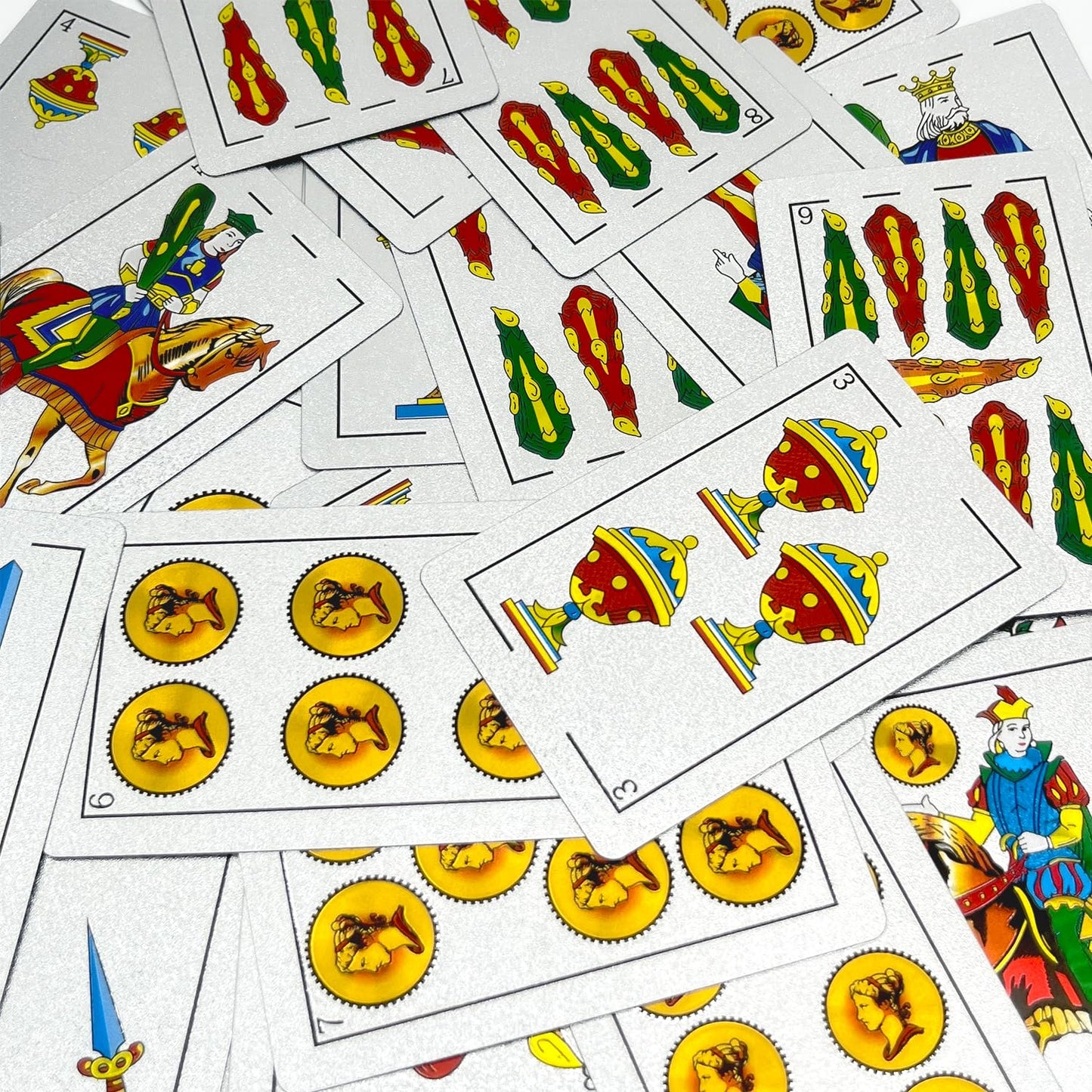 CDBXRA Spanish Playing Cards – Original Deck for Briscas & Classic Games