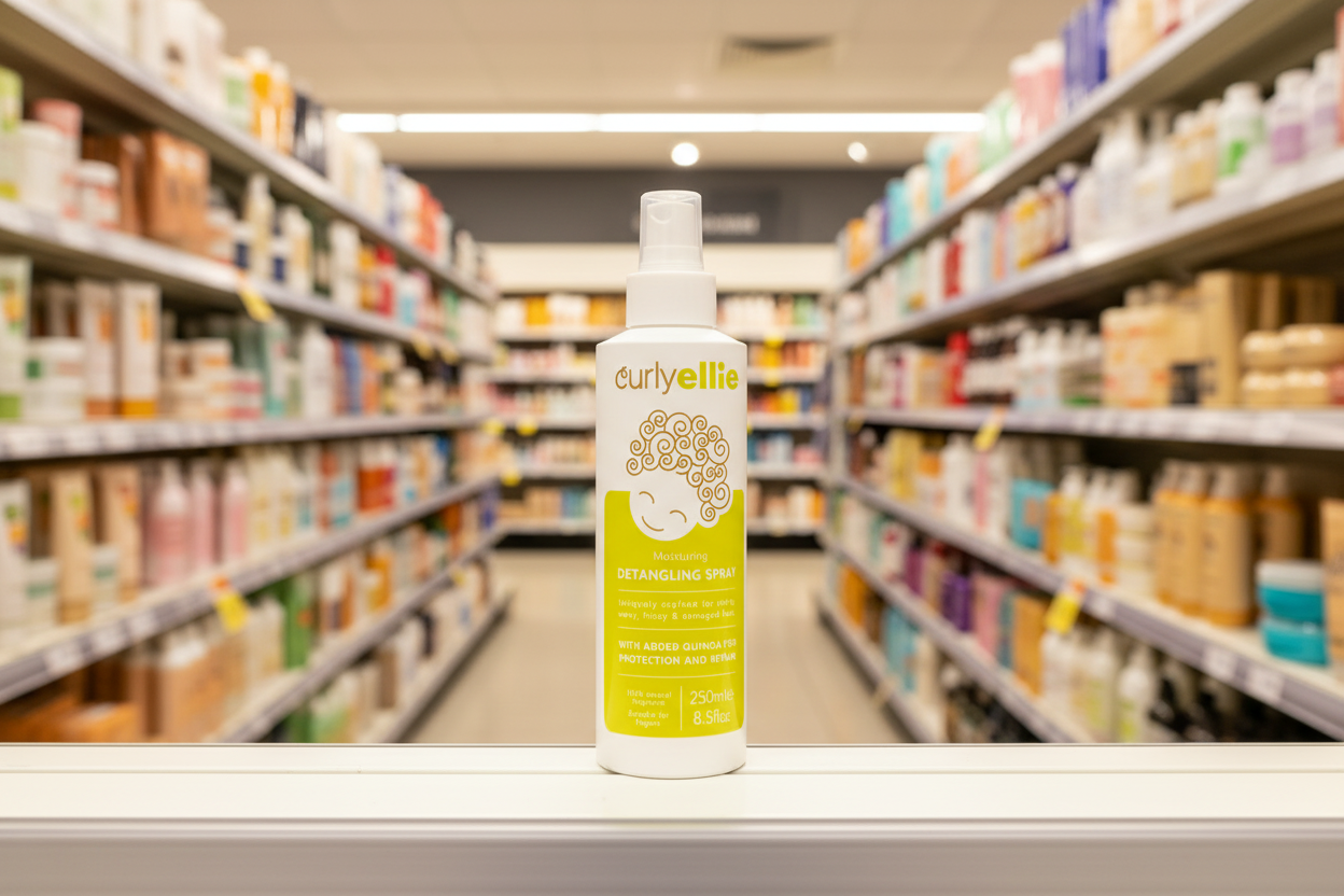 Curlyellie Moisturising Detangling Spray - 250ml