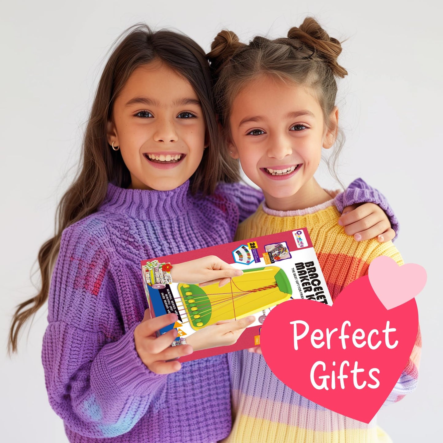 CEUCAL Bracelet Making Kit for Girls – DIY Friendship Bracelets for Ages 6–12 | Creative Crafts & Gifts