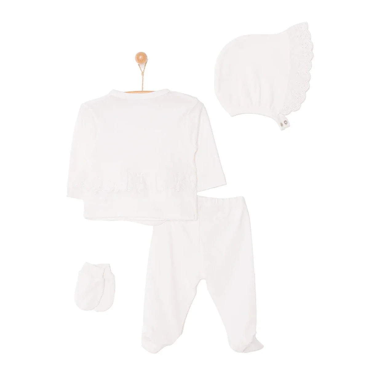 HelloBaby Girl Special Day Clothing - Ecru