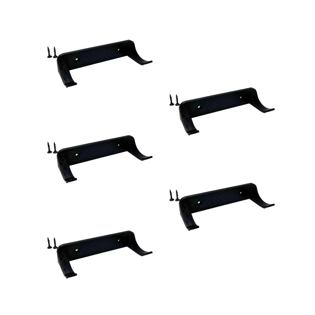 Chatelet Vertical Wall Mount for Lego Technic Racecars – 5 Pack Black – Made in USA