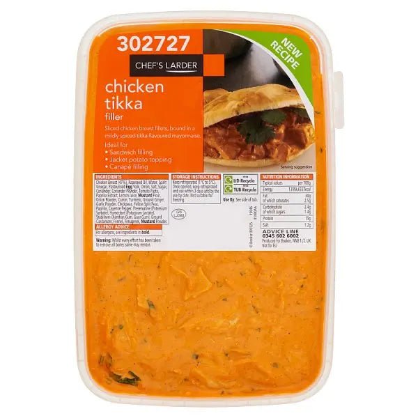 Chef's Larder Chicken Tikka Filler 1kg