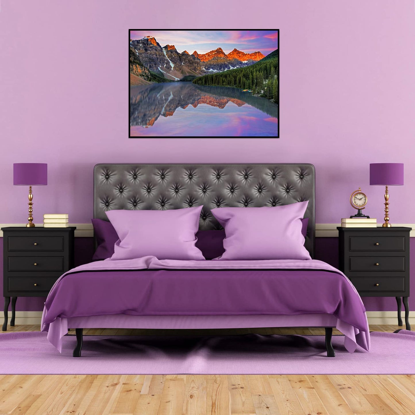 CHengQiSM 1000-Piece Moraine Lake Jigsaw Puzzle – Premium Quality for Adults, Frame-Worthy Home Decoration