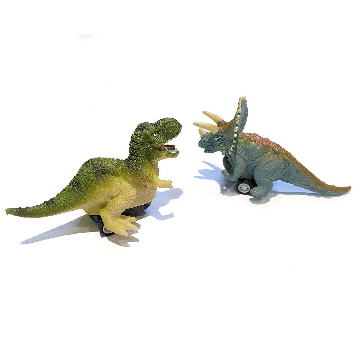 Cherislpy 4-Pack Jumbo Dinosaur Eggs with Pull-Back Cars – Easter Toys for Kids