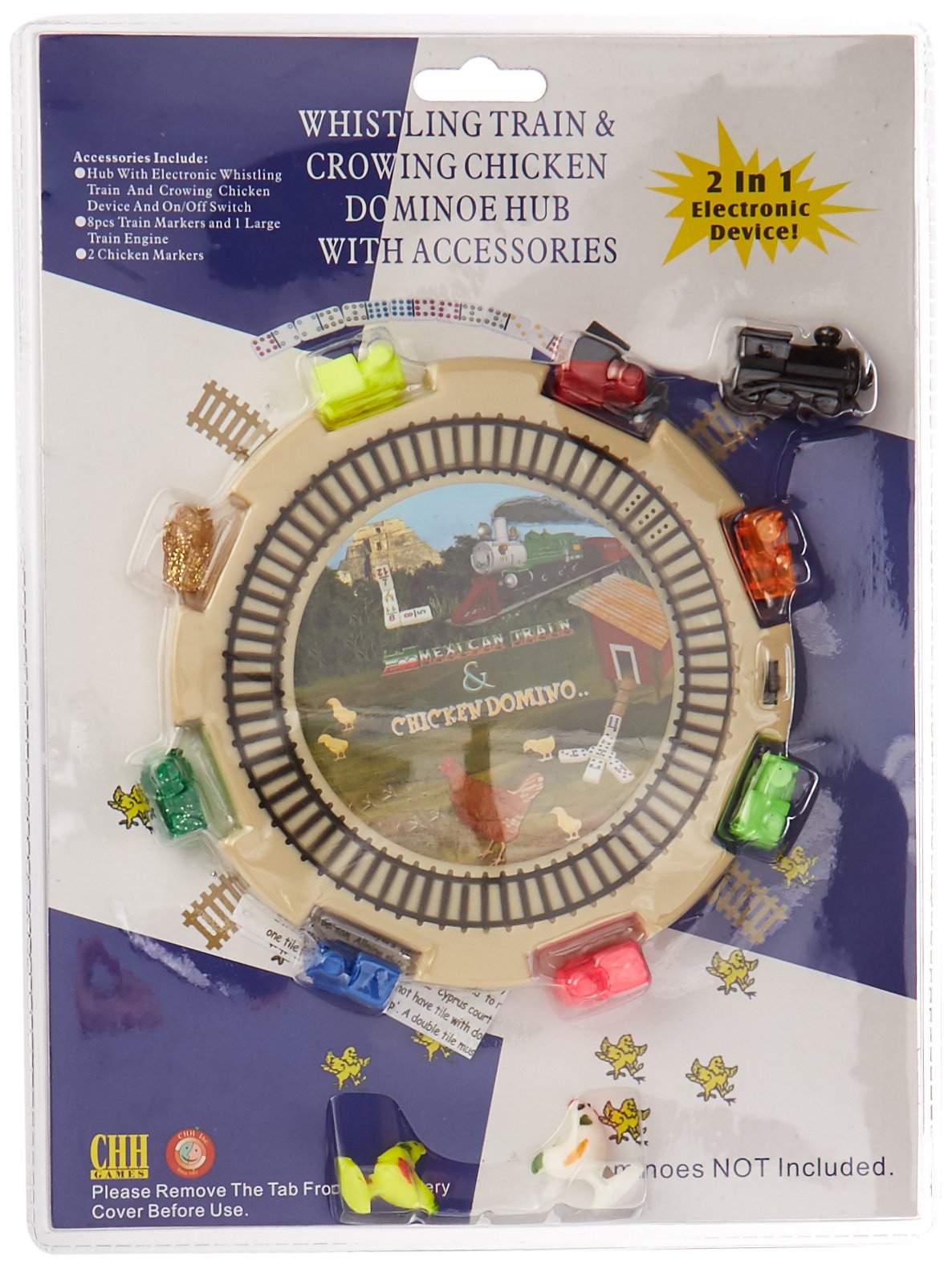 CHH 2 in 1 Domino Hub – Train & Chicken Center