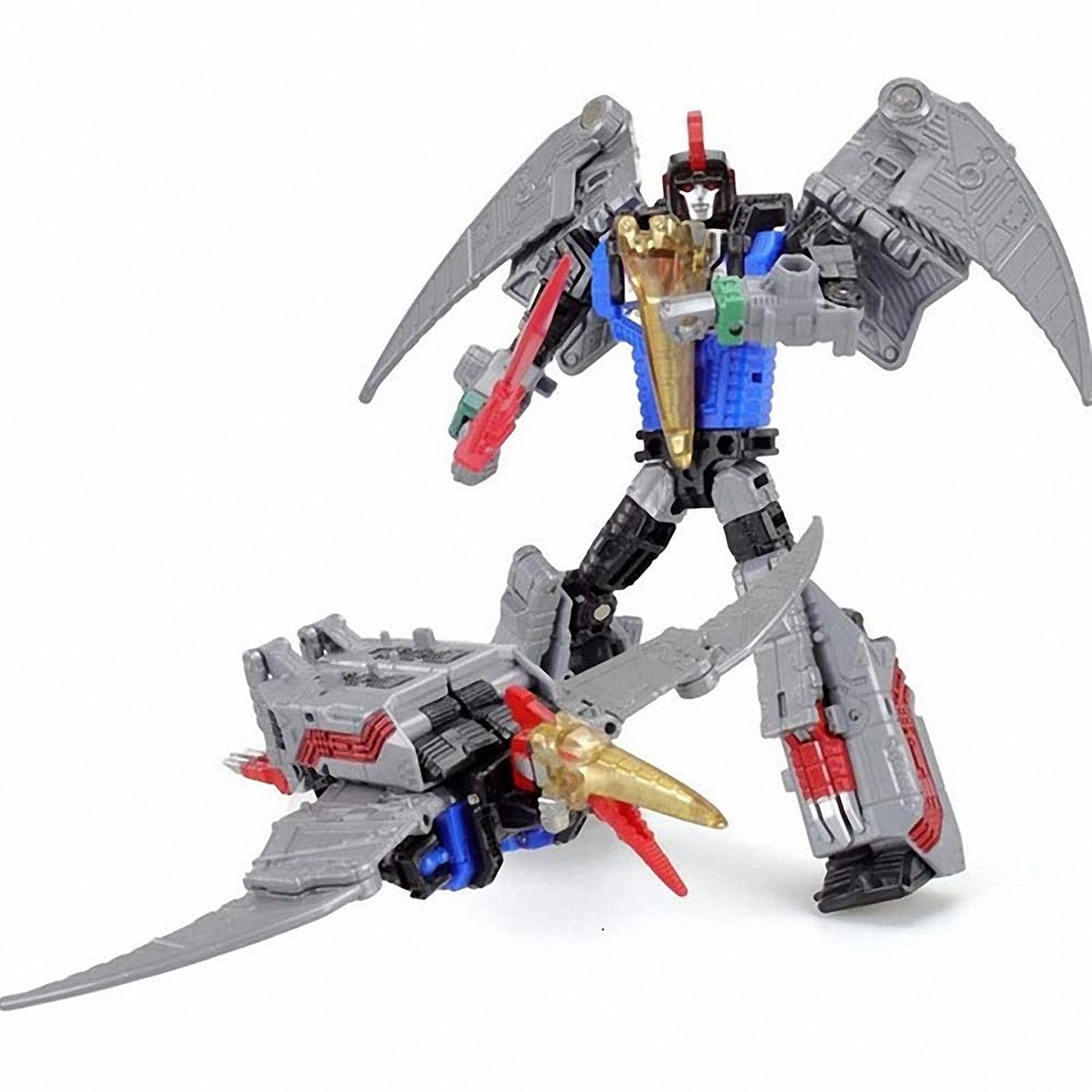 chingbor Deformation Toy Combiner 5 in 1 Action Figure – 14.6 Inch Mega Robot for Boys, Girls & Adults