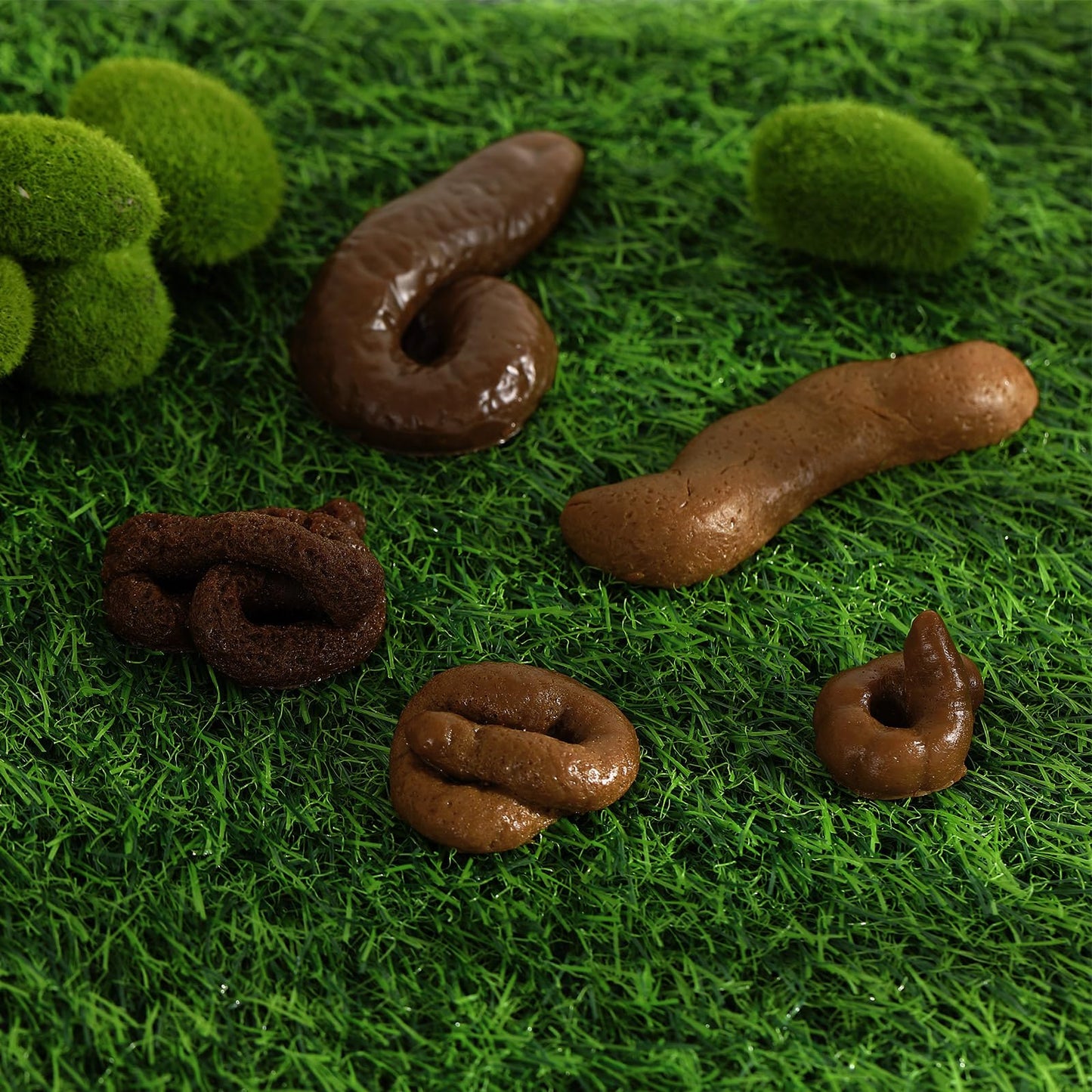 Chivao 7-Piece Fake Poo Set — Realistic Prank Toys for April Fools' Day