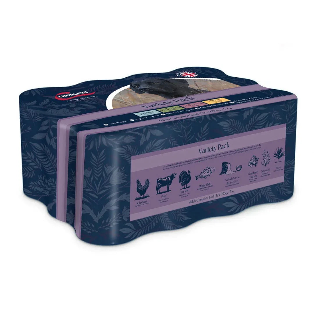 Chudleys Adult Variety Pack Wet 12x395g
