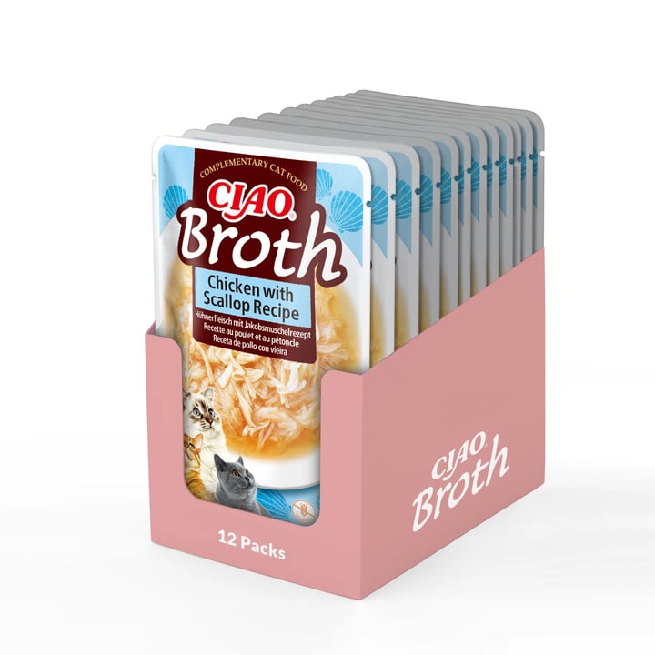 CIAO Broth Chicken with Scallop Recipe