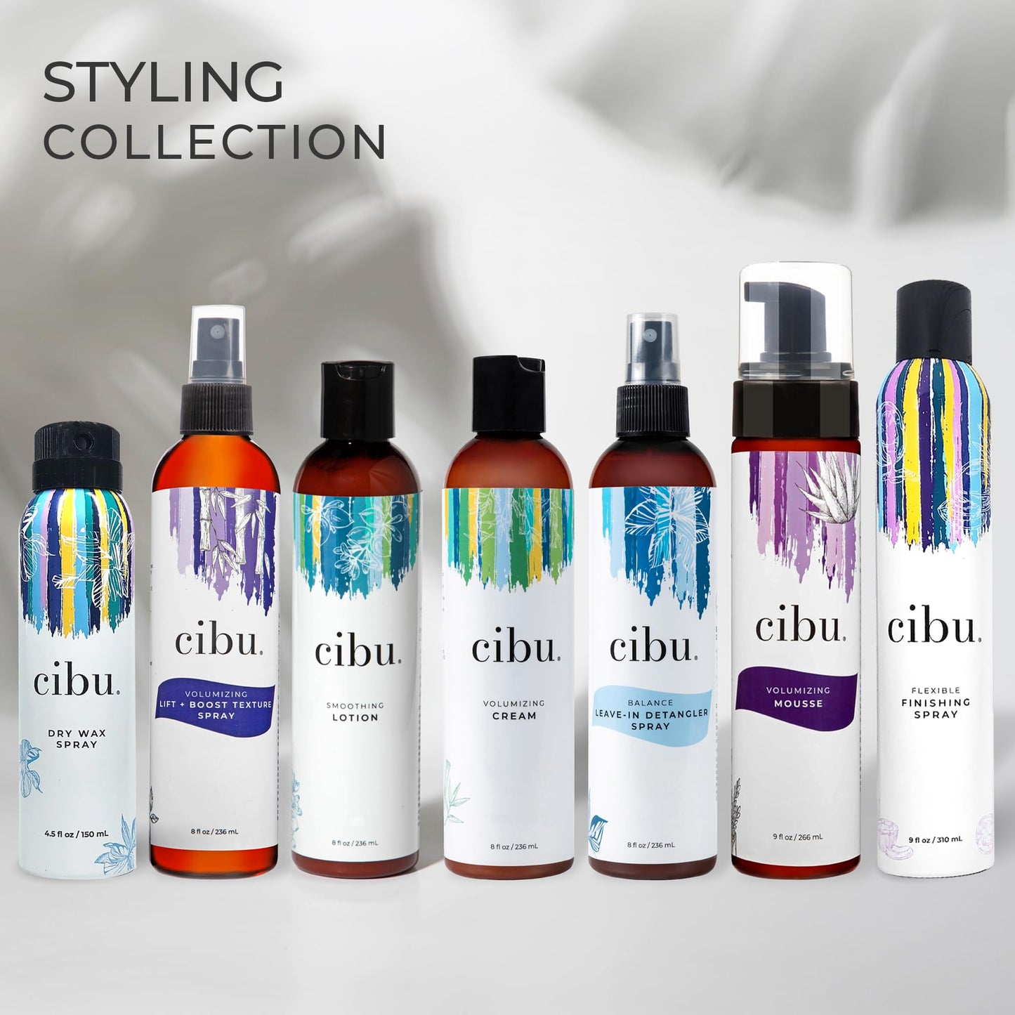 CIBU Dry Shampoo for All Hair Types | Absorbs Oil, Adds Volume, Refreshes Hair