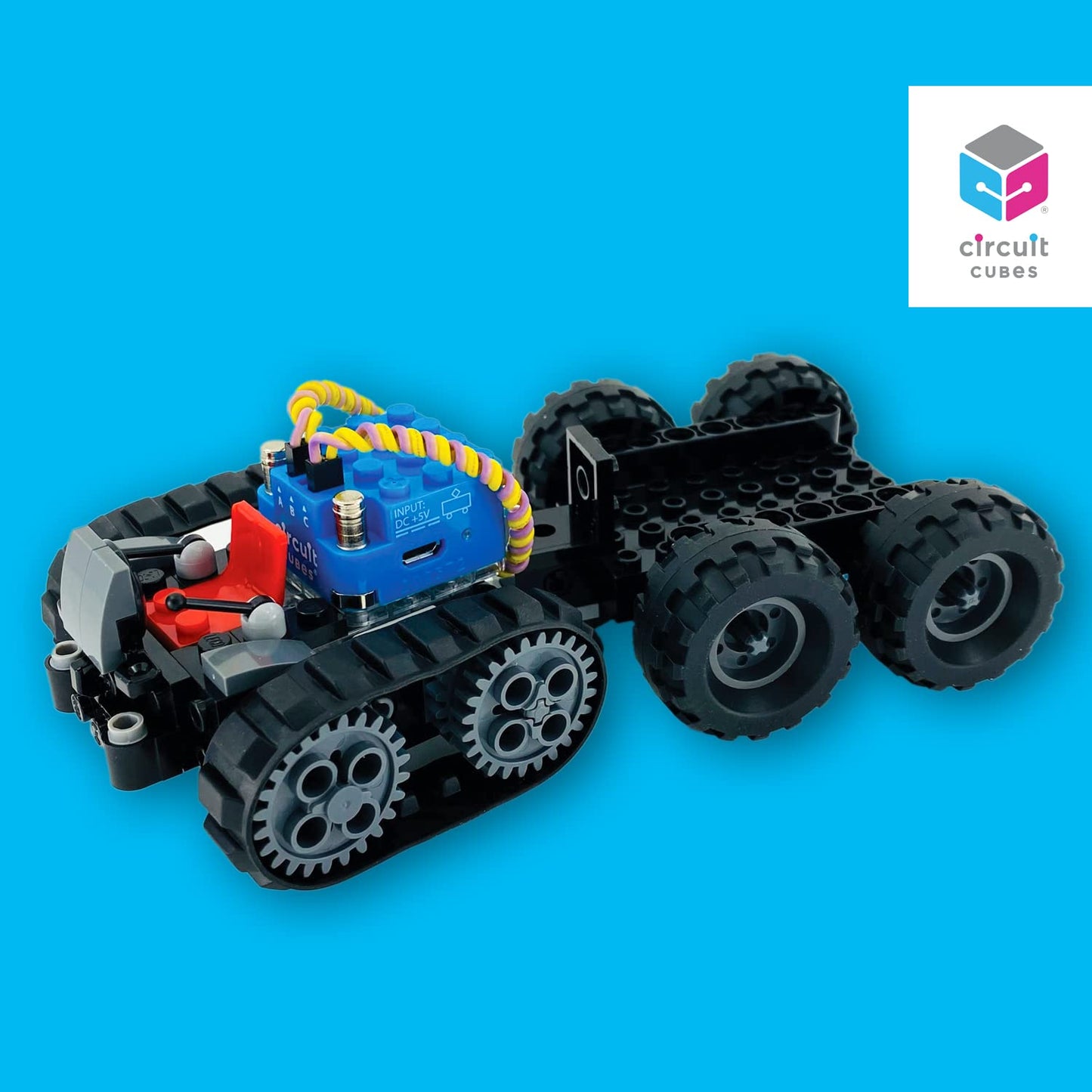 Circuit Cubes Space Rovers Kit – Remote Control STEM Robotics for Kids 8+