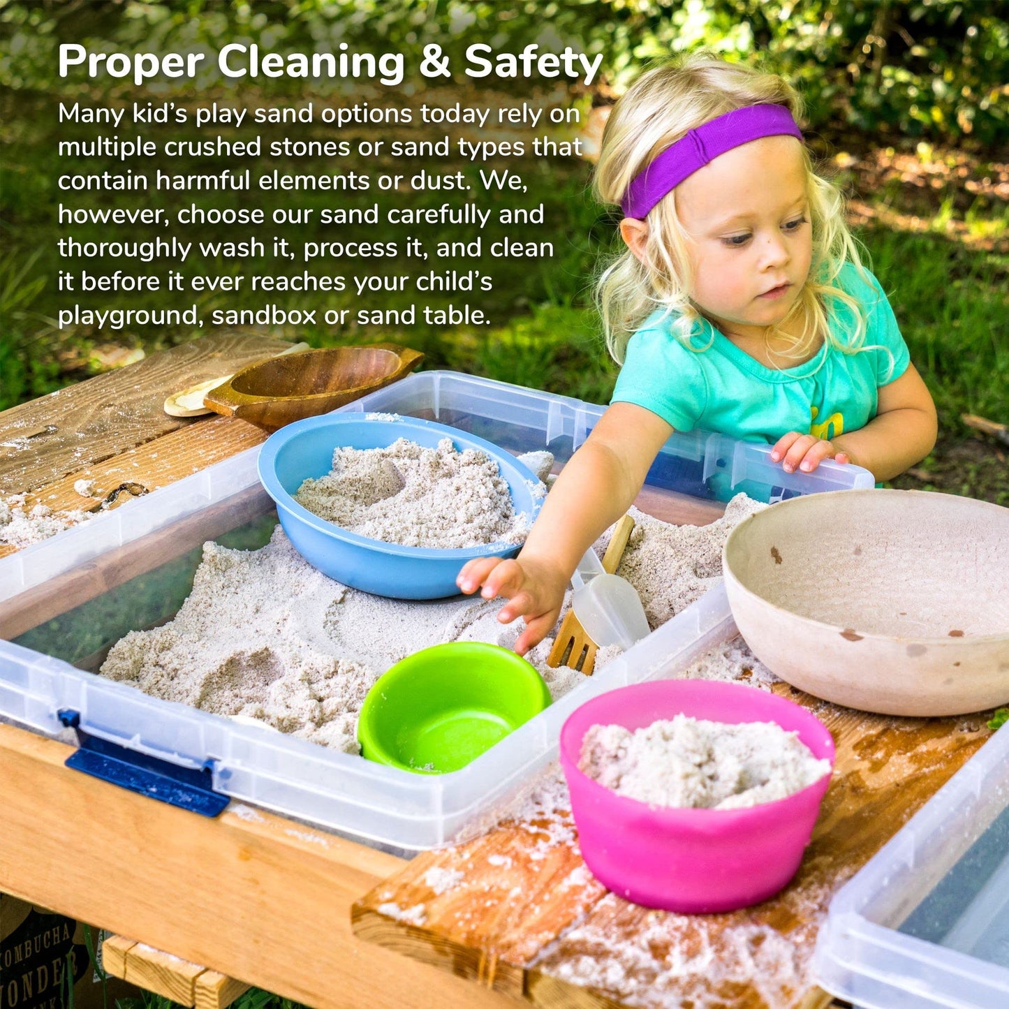 Classic Sand & Play Sand – 20 lb Natural, Non-Toxic Sandbox & Therapy Sand