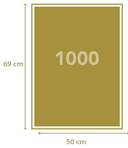 Clementoni Eiffel Tower Puzzle 1000 Pieces – Premium Italian Jigsaw Puzzle
