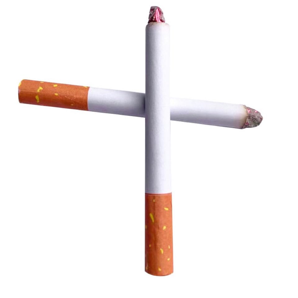 CLESEN Fake Cigarettes – 3.25-Inch Realistic Prop Cigarettes, Pack of 24 for Themed Parties & Theatre