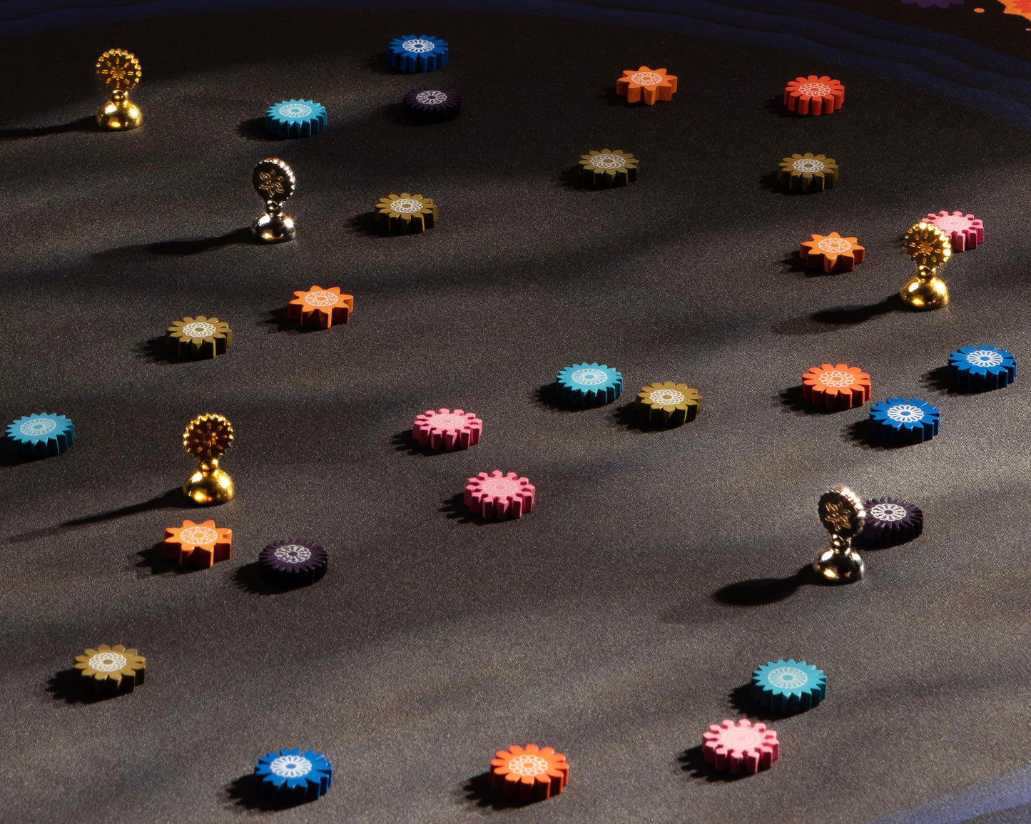 CMYK Lacuna Board Game — Cozy 2-Player Mystical Geometry, Like Chess Without the Grid