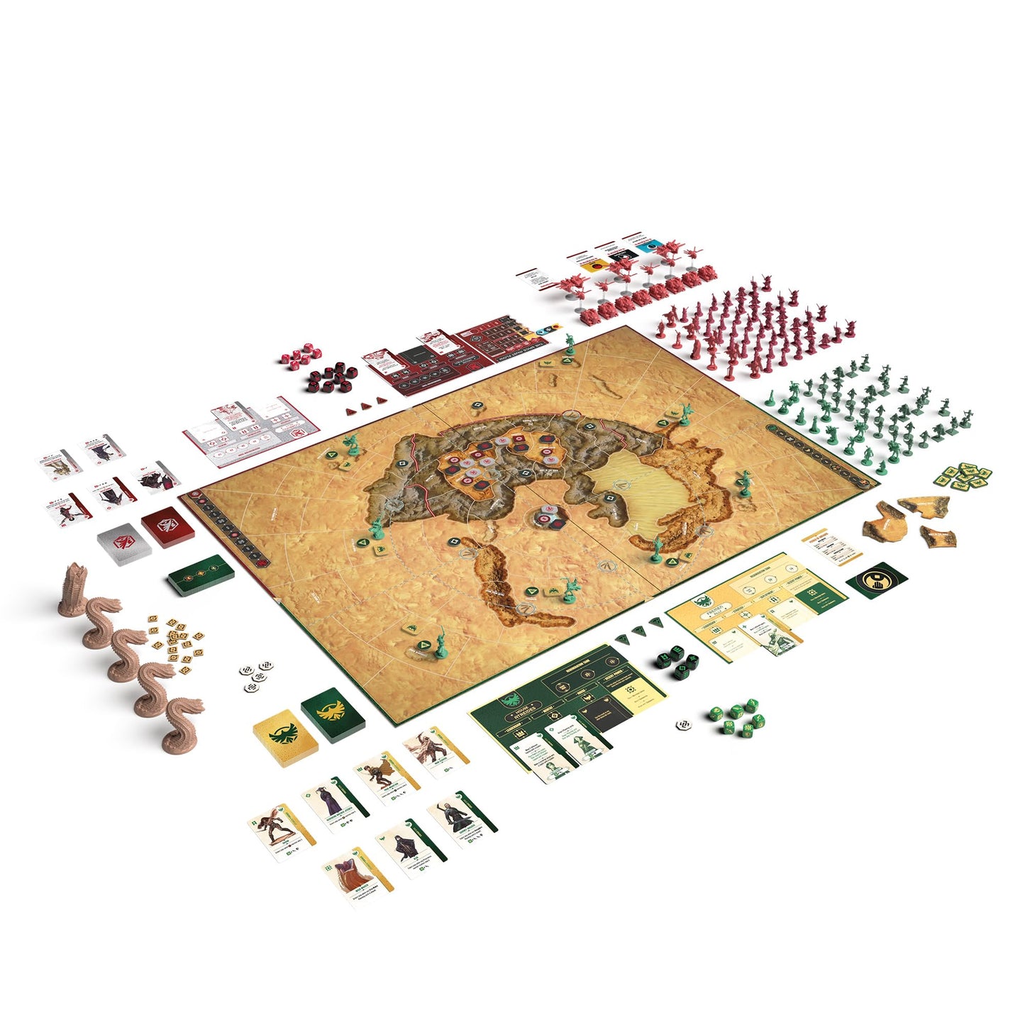CMON Dune: War for Arrakis Board Game CORE Box – Asymmetric Strategy for 1–4 Players | 120 Minute Playtime