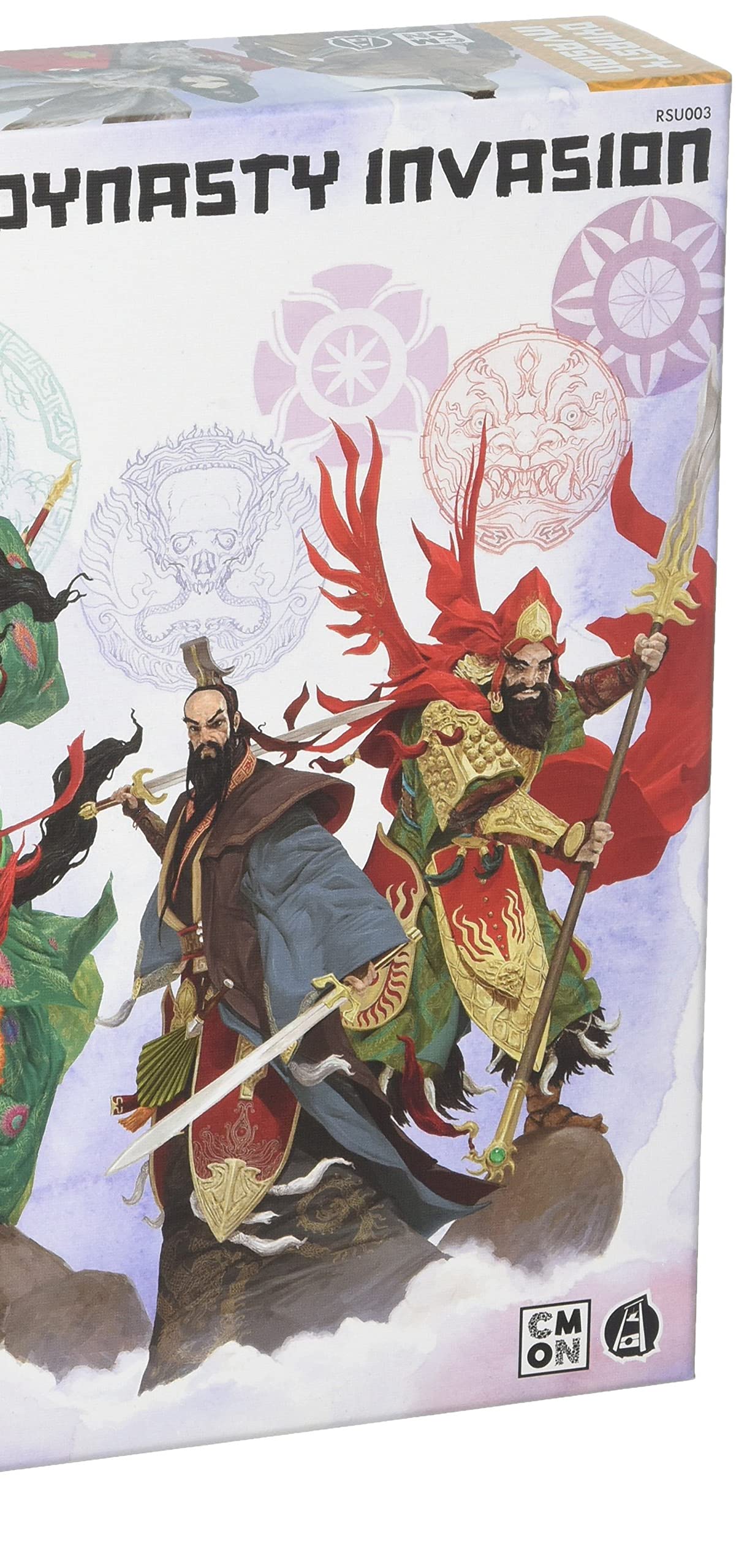 CMON Rising Sun: Dynasty Invasion Expansion for up to 6 Players – New Clans, Gods, and Seasons