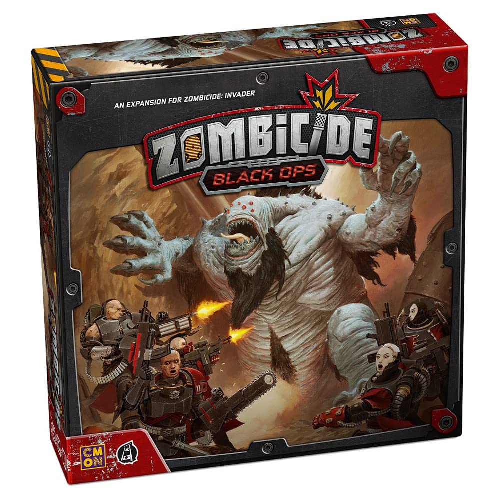 CMON Zombicide Invader Black Ops Expansion – Co-op Strategy Game on PK-L7 (1–6 Players, Ages 14+)