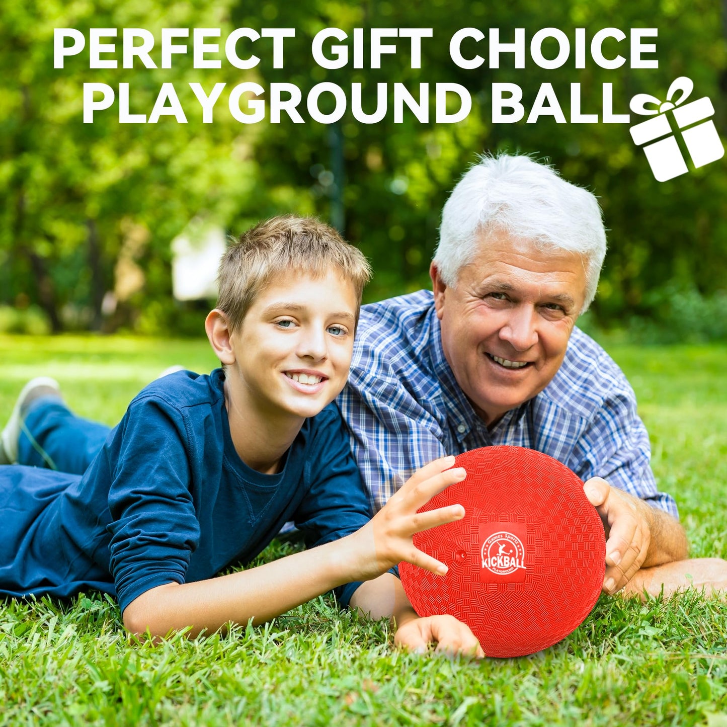 COAMZPARTY 8.5-Inch Kickball Set - 6/12 Pack with Pump & Storage Bag