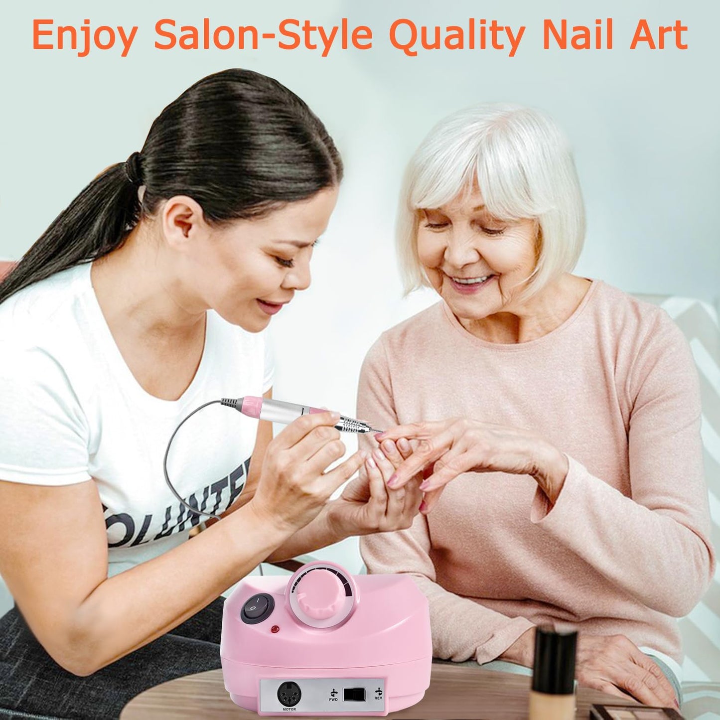CoFashion 30000rpm Electric Nail Drill Kit – Professional Efile for Acrylic & Gel Nails