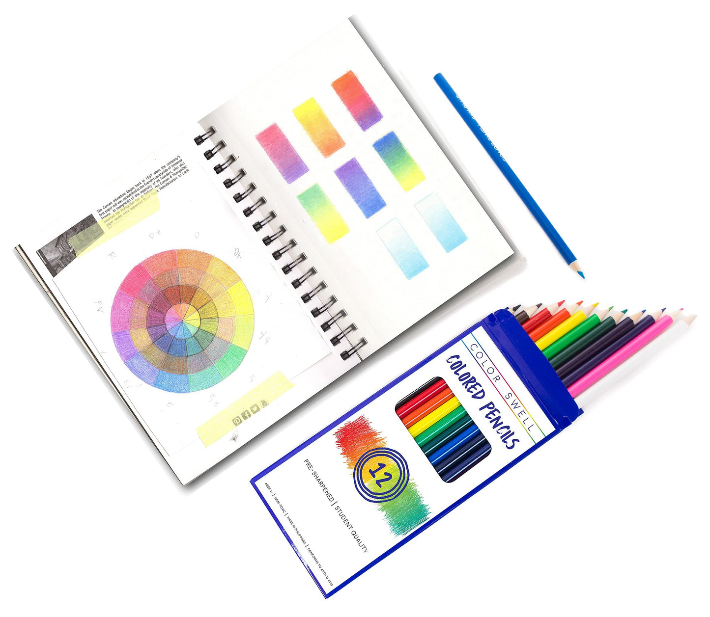 Color Swell Bulk Colored Pencils – 360 Pencils in 30 Sets | Classroom & Kids