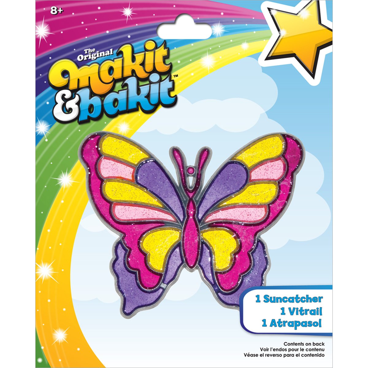 ColorBok 47650TB Sun Catcher Kit – Make Your Own Butterfly-Inspired Window Decor