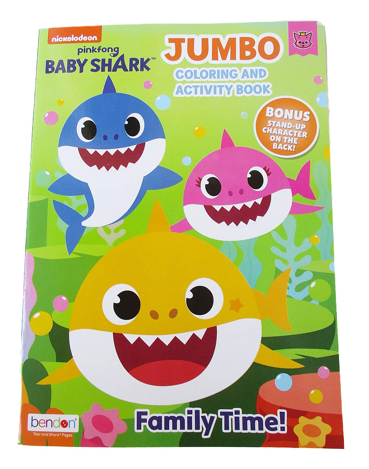 Coloring Books Pinkfong Baby Shark Jumbo Book – 80 Pages