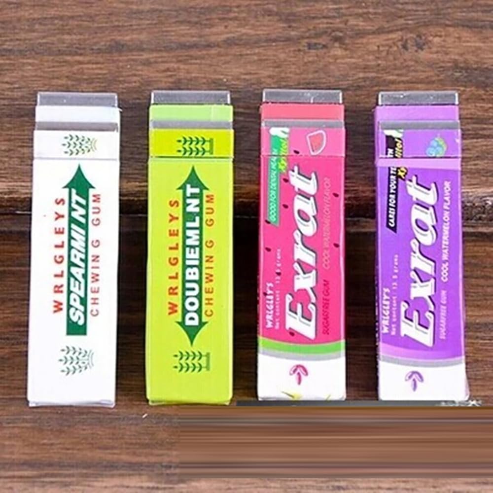 Cooplay 3pcs Shocking Hardcover Chewing Gum Prank Gadget - Electric Shock Toy