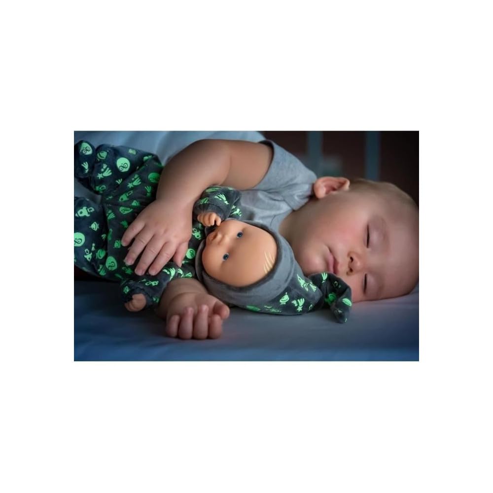 Corolle Babipouce Glow in the Dark 11 Inch Baby Doll – Ultra Soft, Vanilla Scent, Washable