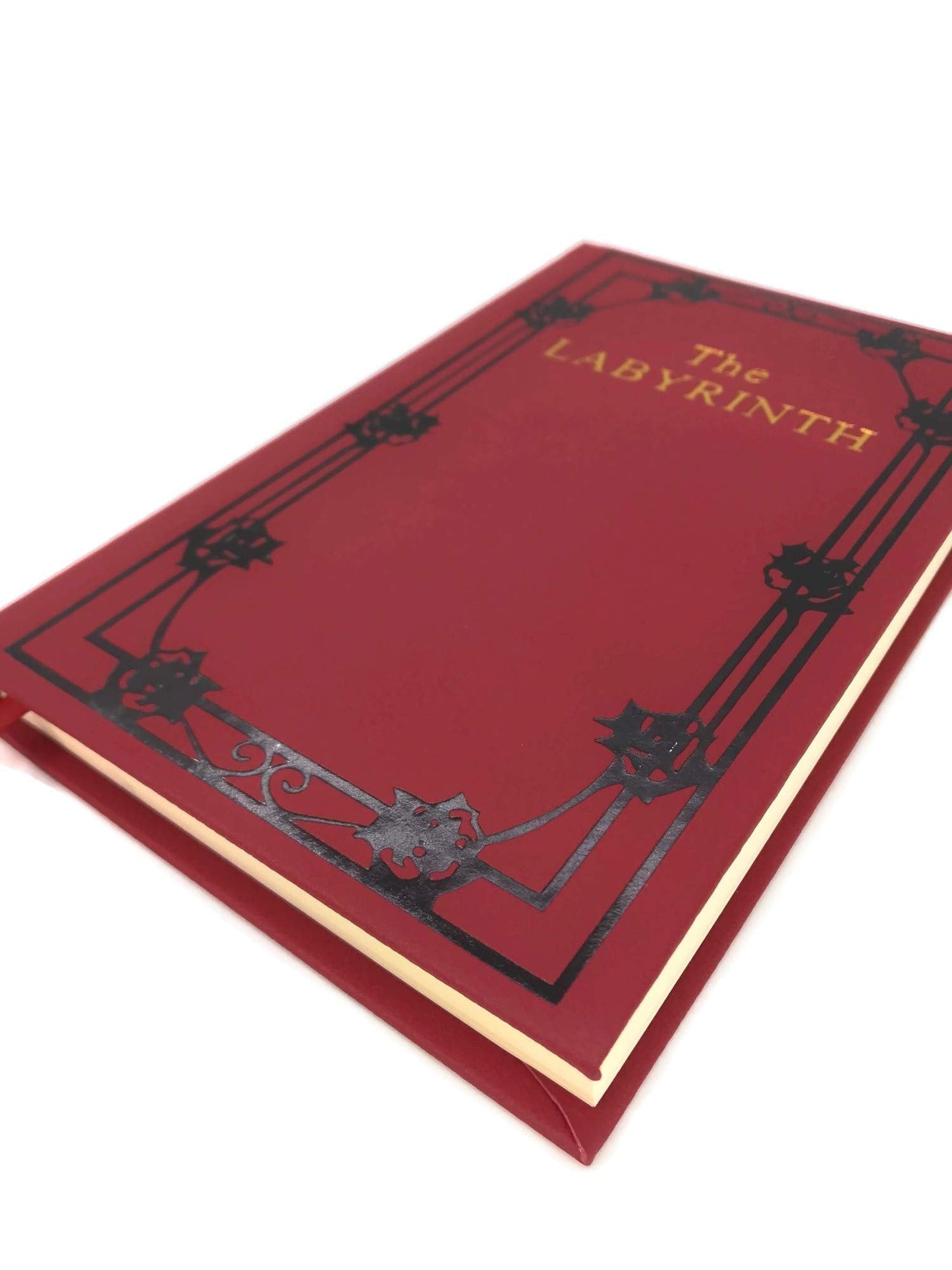 Costumebase The Labyrinth Sarah's Red Book Replica – 228-Page PVC-Free Screen-Accurate Prop