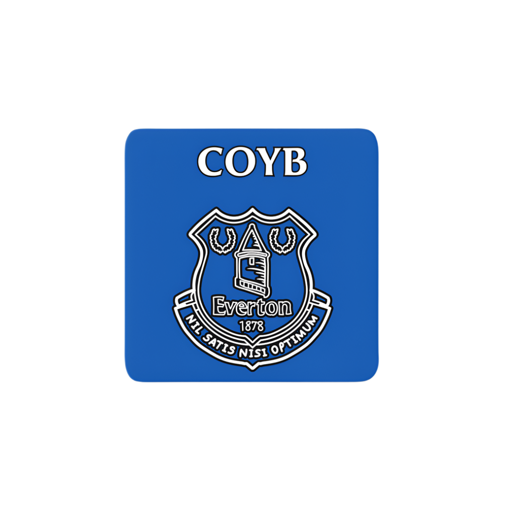 COYB Come On You Blues EFC Coaster