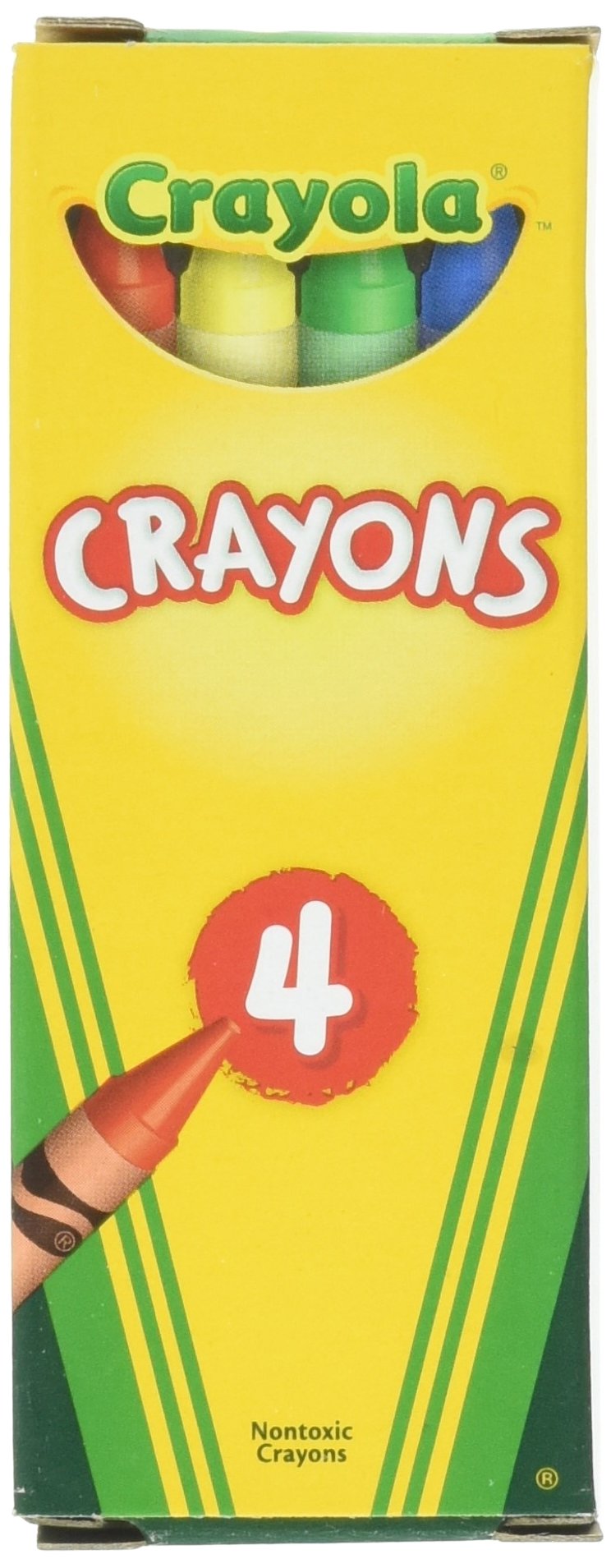 Crayola 4-ct Crayon Party Favor Pack, 24 Boxes — Classic Red, Blue, Green & Yellow