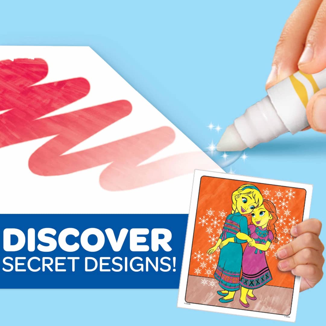 Crayola Frozen Color Wonder Coloring Set – 18 Pages, Mess-Free Coloring for Toddlers