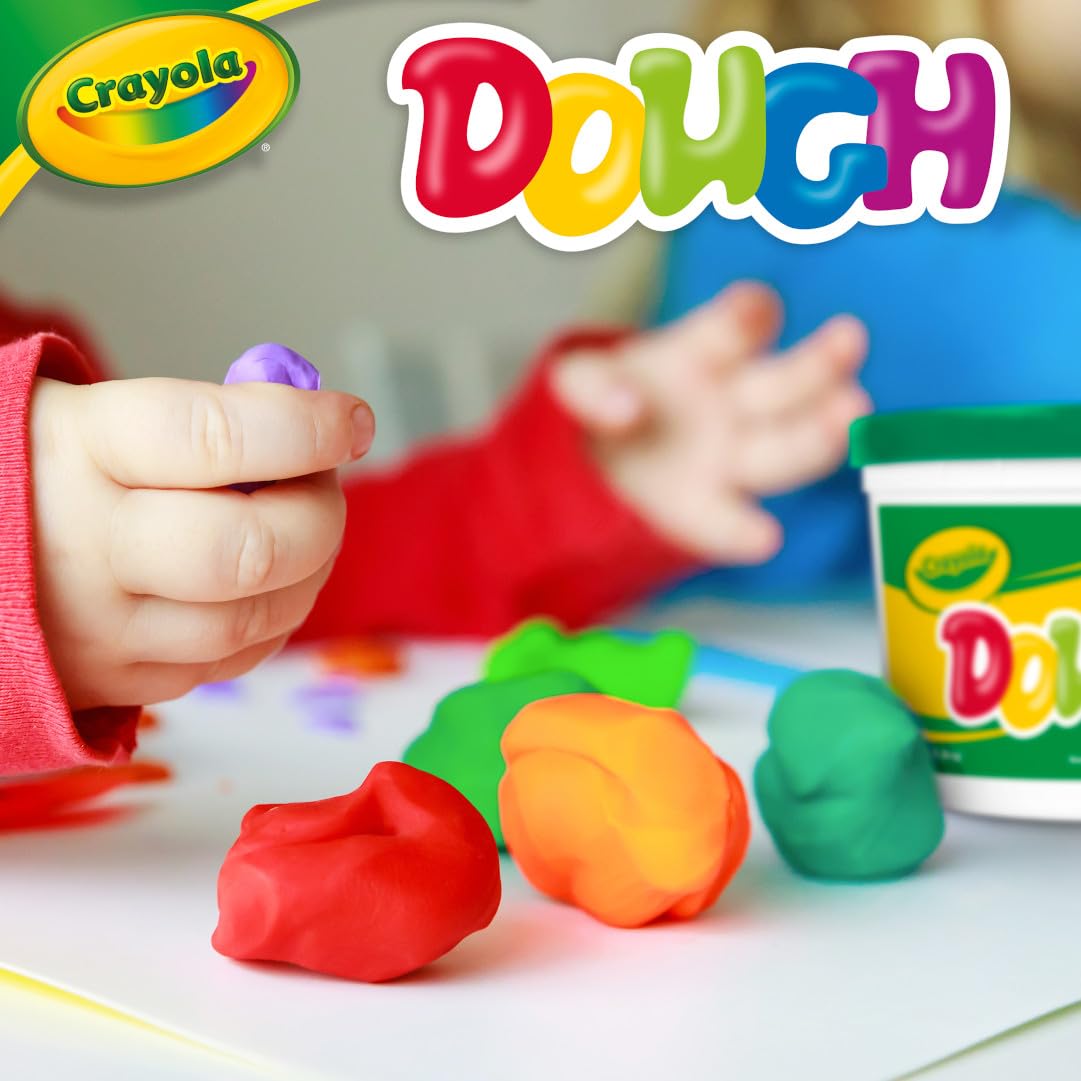 Crayola Modeling Dough, Green — 3 lb Bulk Bucket for Classroom & Home